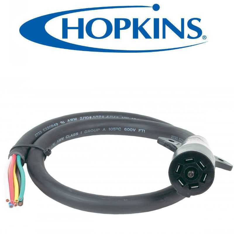 hopkins 7 blade trailer plug wiring diagram