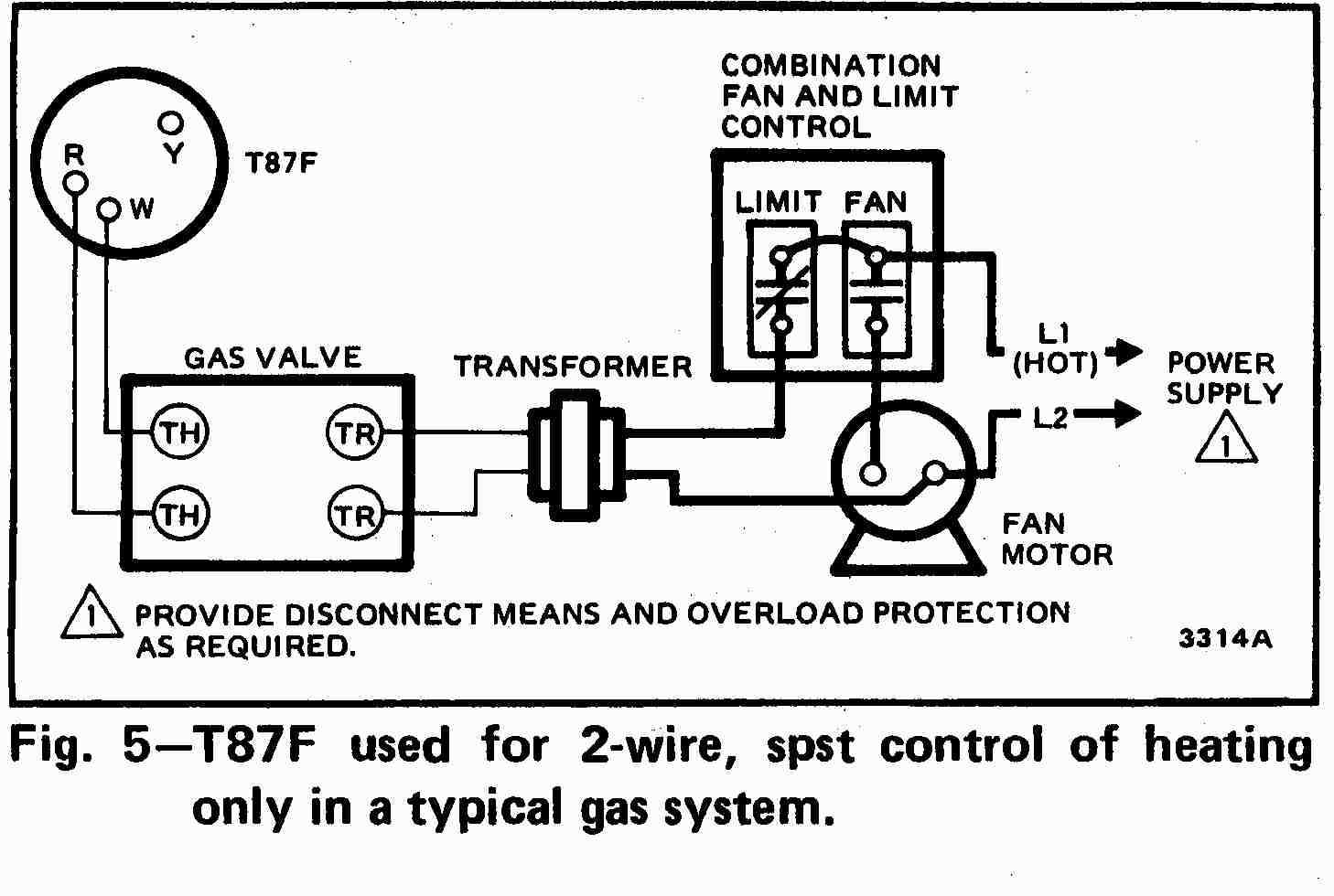 wiring diagram for emerson thermostat