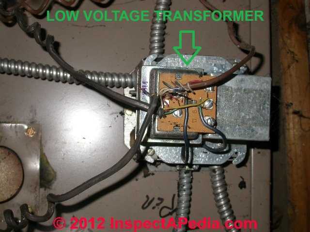 hvac transformer wiring diagram