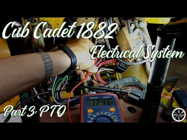 cub cadet pto switch wiring diagram