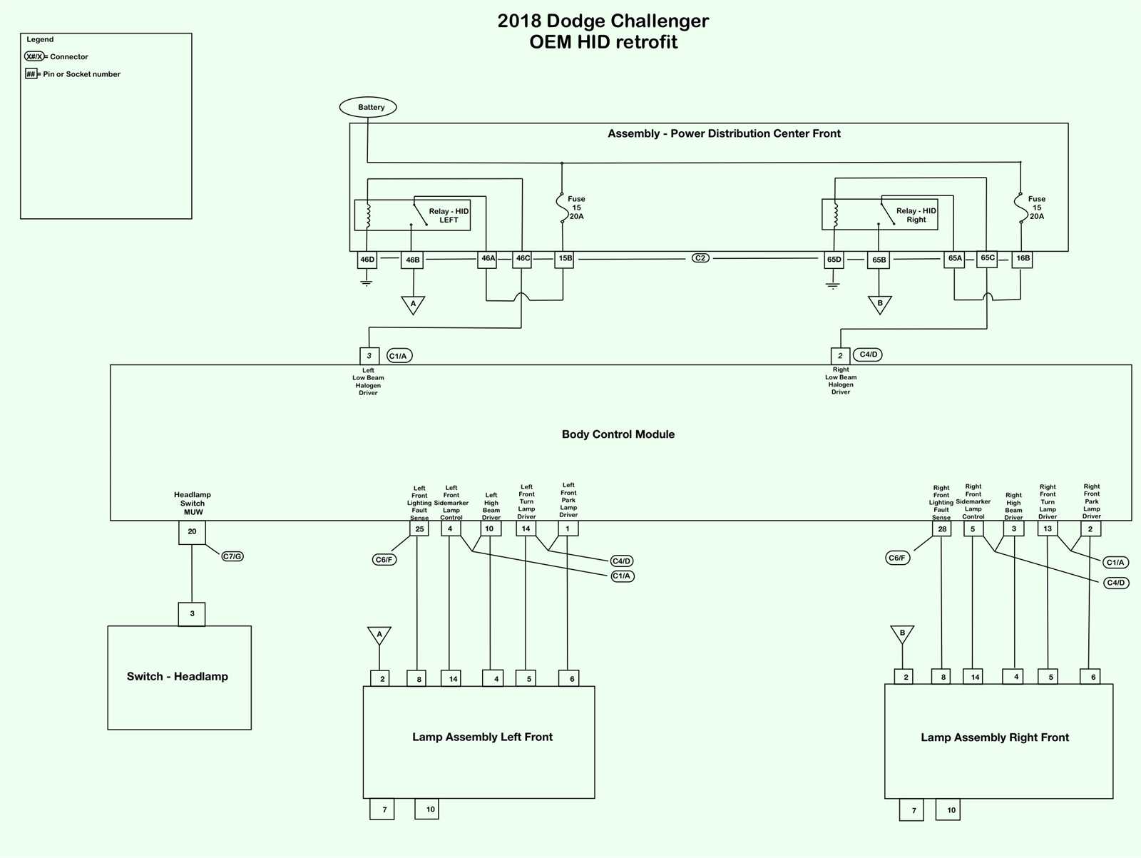 bmw e90 headlight wiring diagram