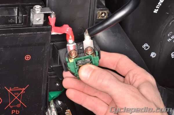 starter motor relay wiring diagram