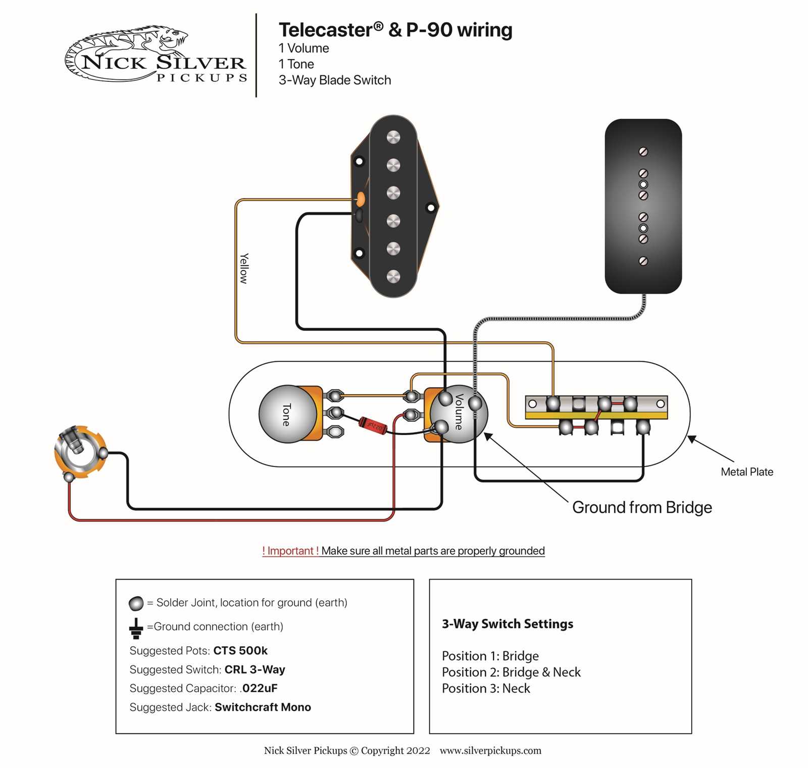 bass guitar wiring diagram 2 pickups