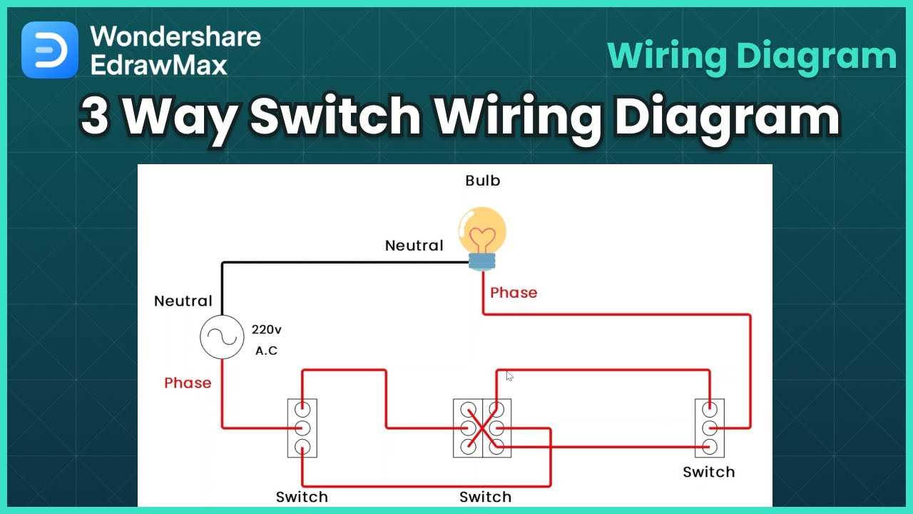 wiring diagram of a three way switch