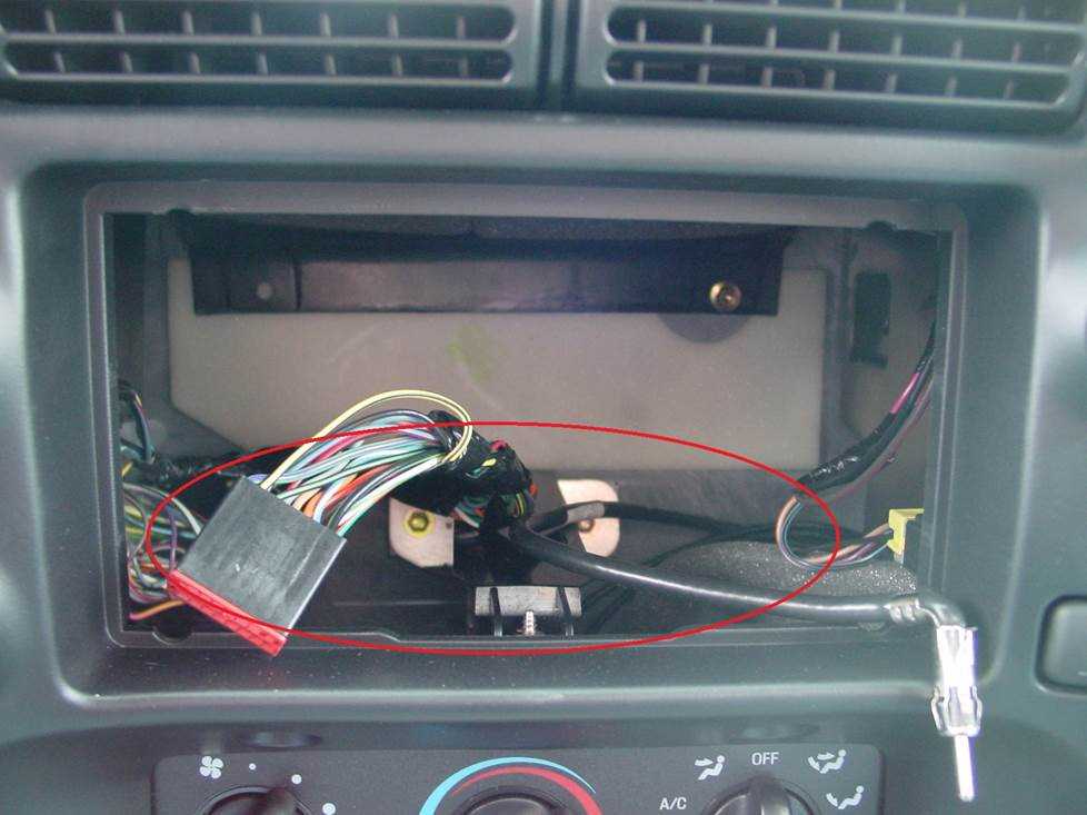 ford ranger radio wiring diagram