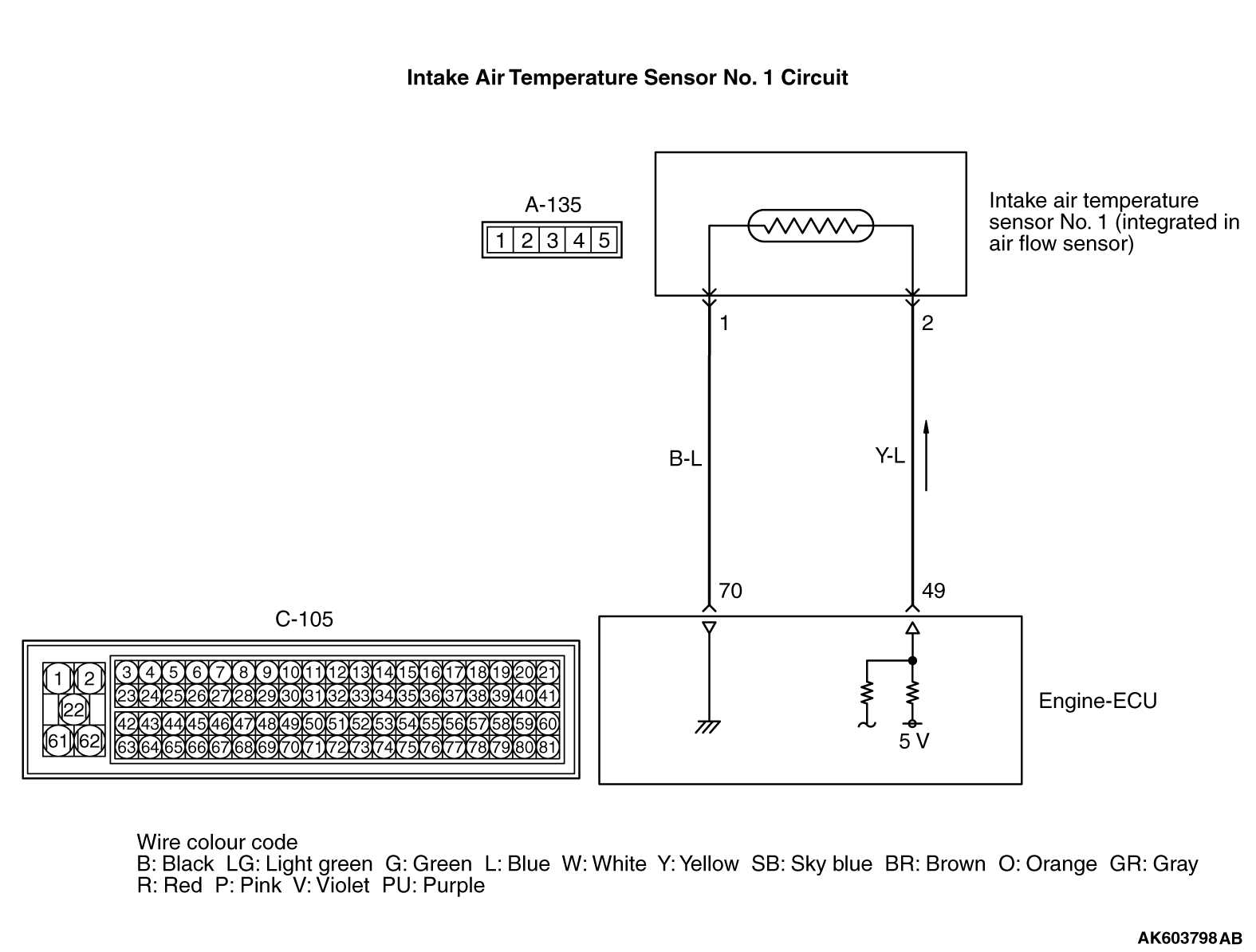 intake air temperature sensor wiring diagram