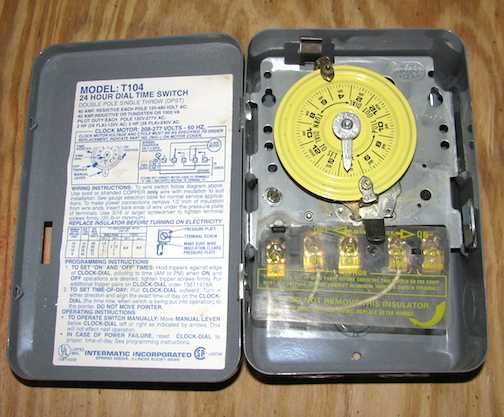 intermatic t104 timer wiring diagram