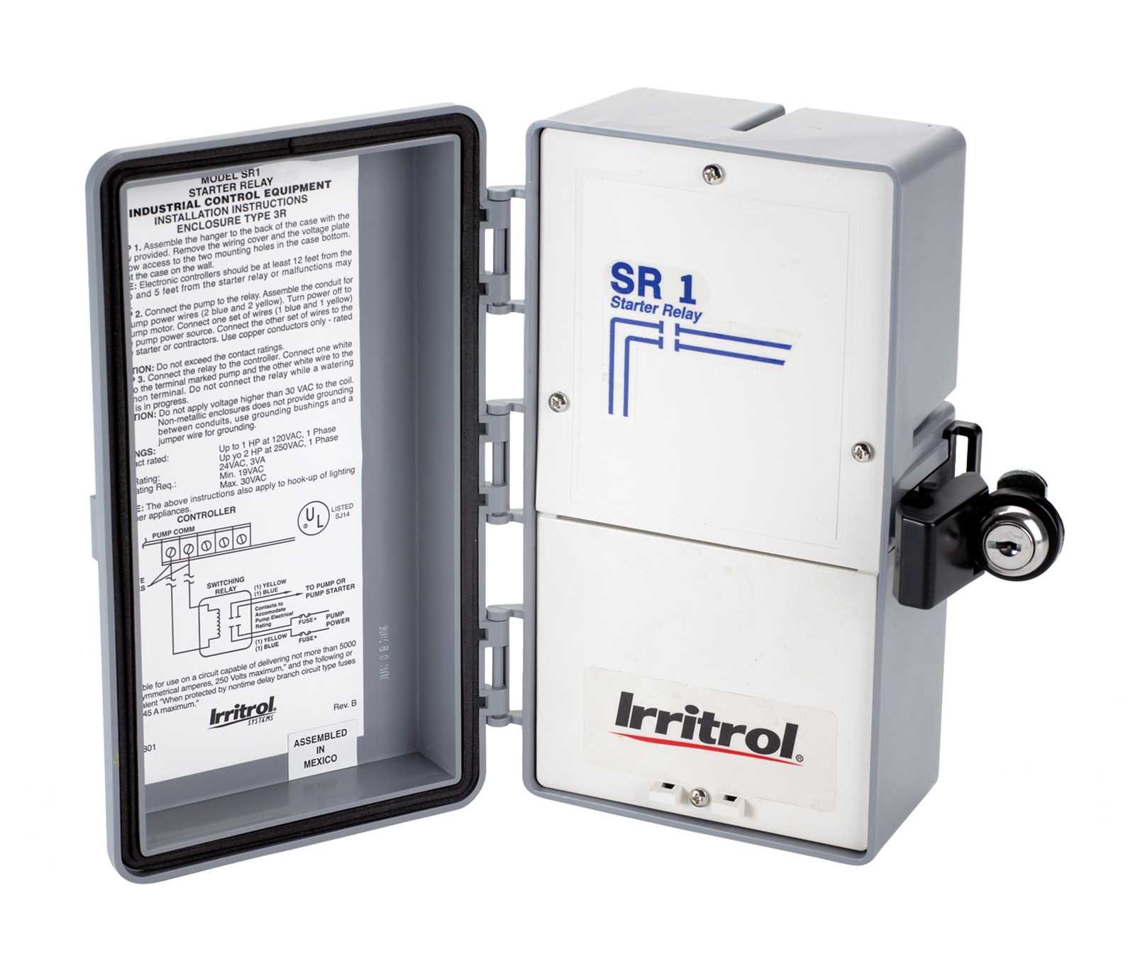 irrigation pump pump start relay wiring diagram