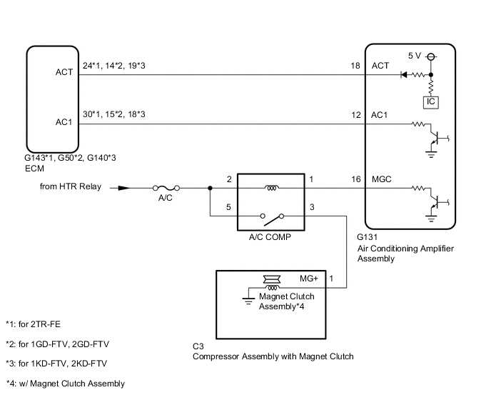 a c compressor wiring diagram