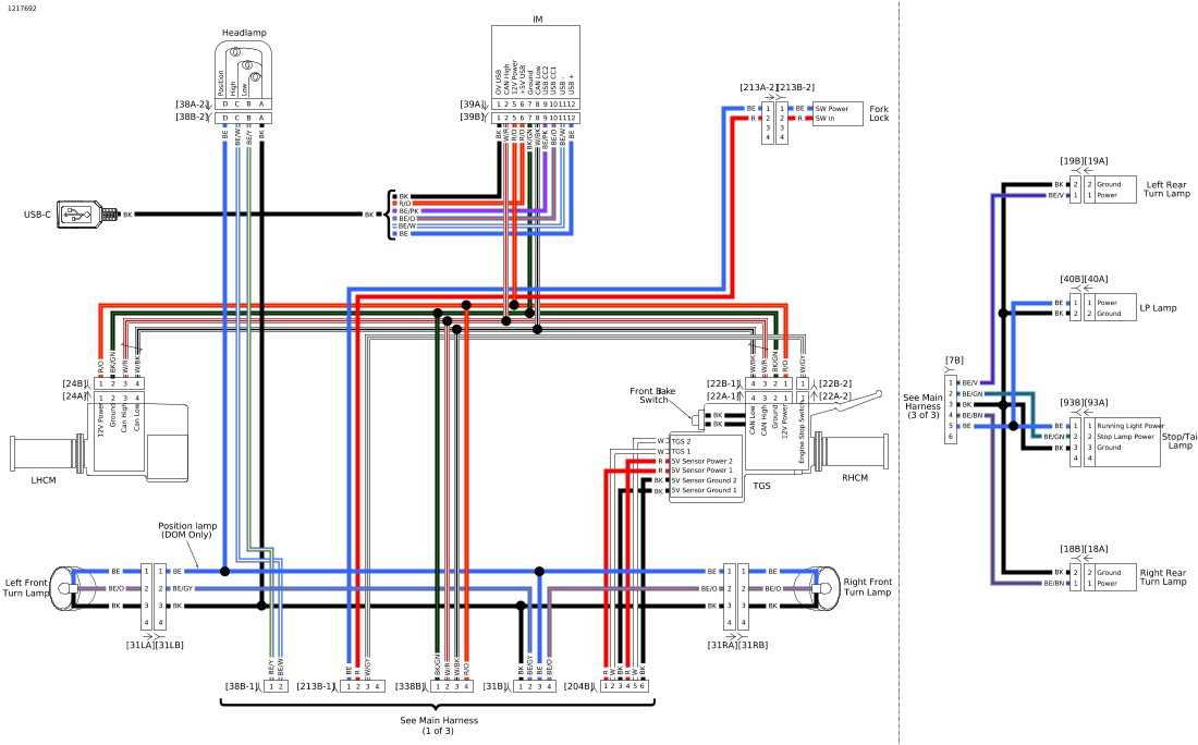 2012 harley davidson 3 pin data port wiring diagram