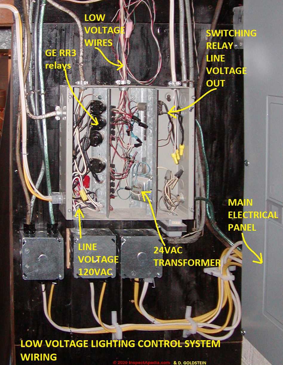 low voltage house wiring diagram