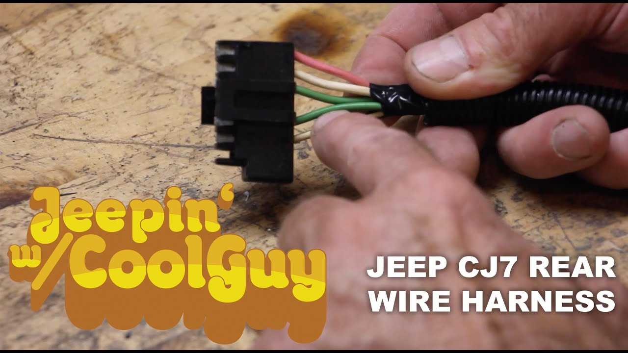 jeep cj7 wiring harness diagram