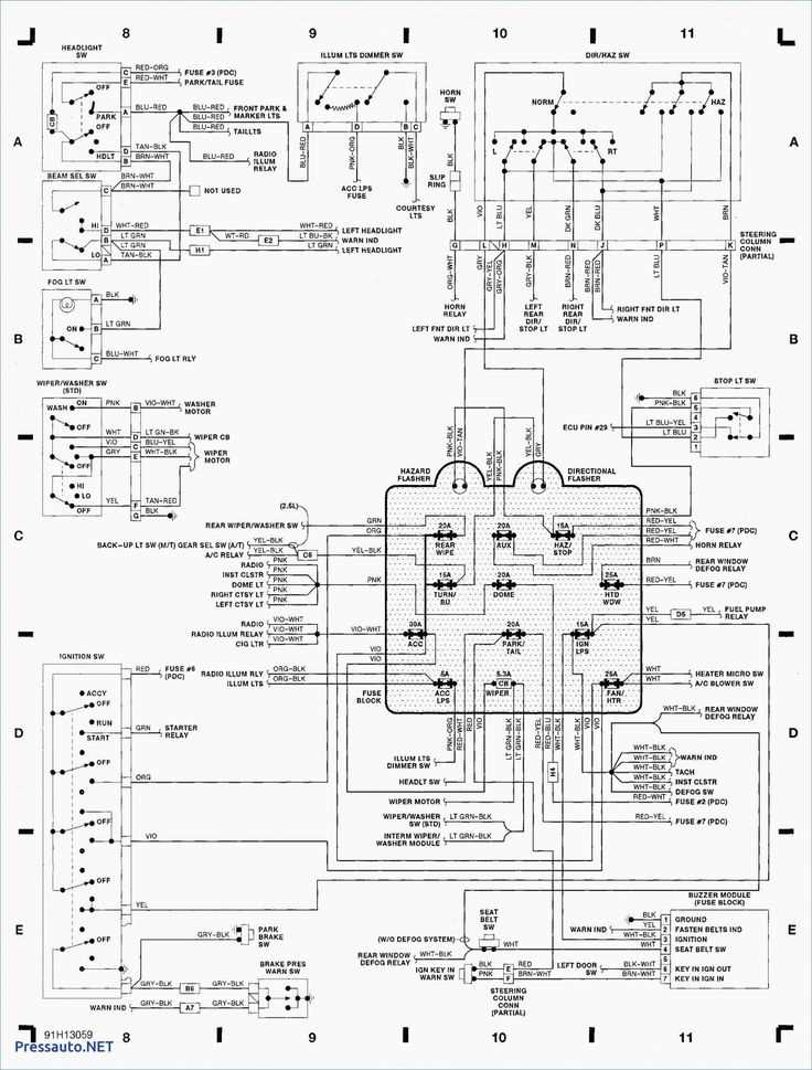 jeep tj wiring diagram