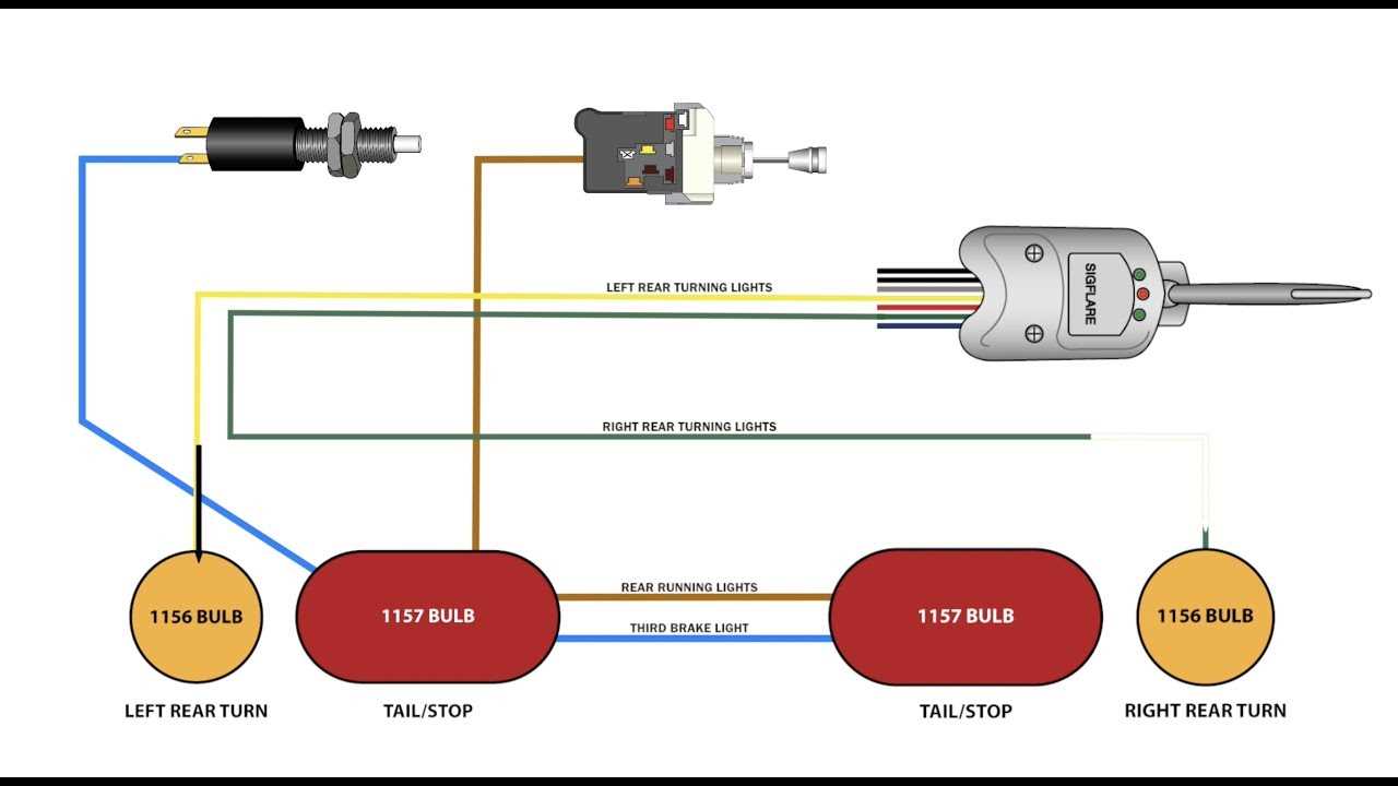tail light wiring harness diagram