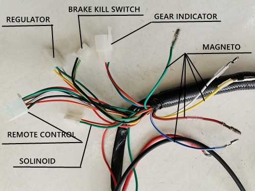 cdi 125cc engine wiring diagram