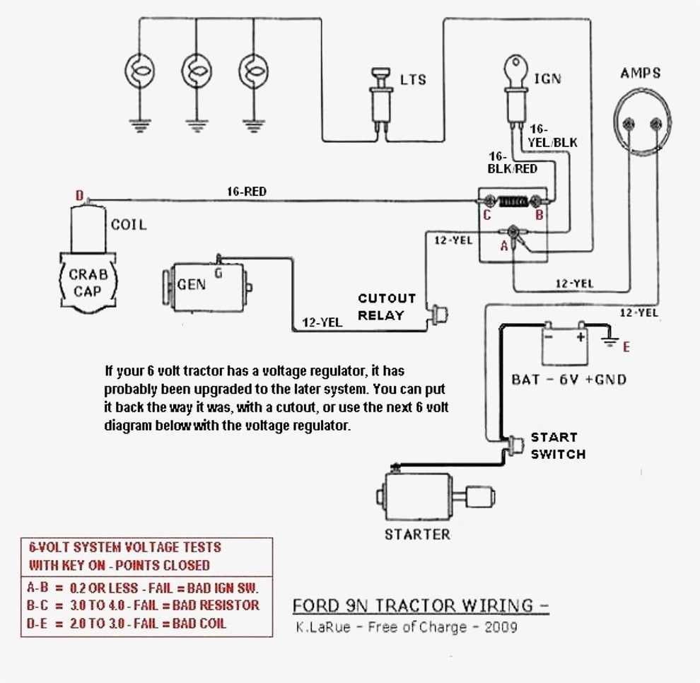 ford 8n electronic ignition wiring diagram