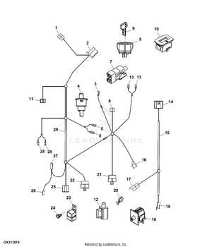 john deere wiring harness diagram