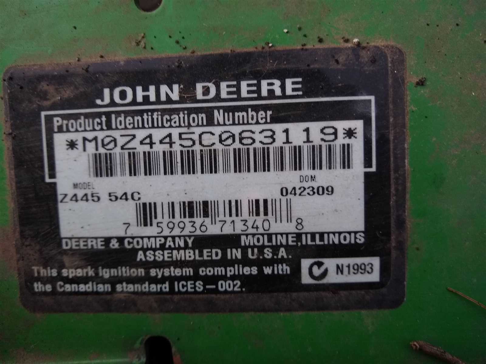 john deere z425 ignition wiring diagram