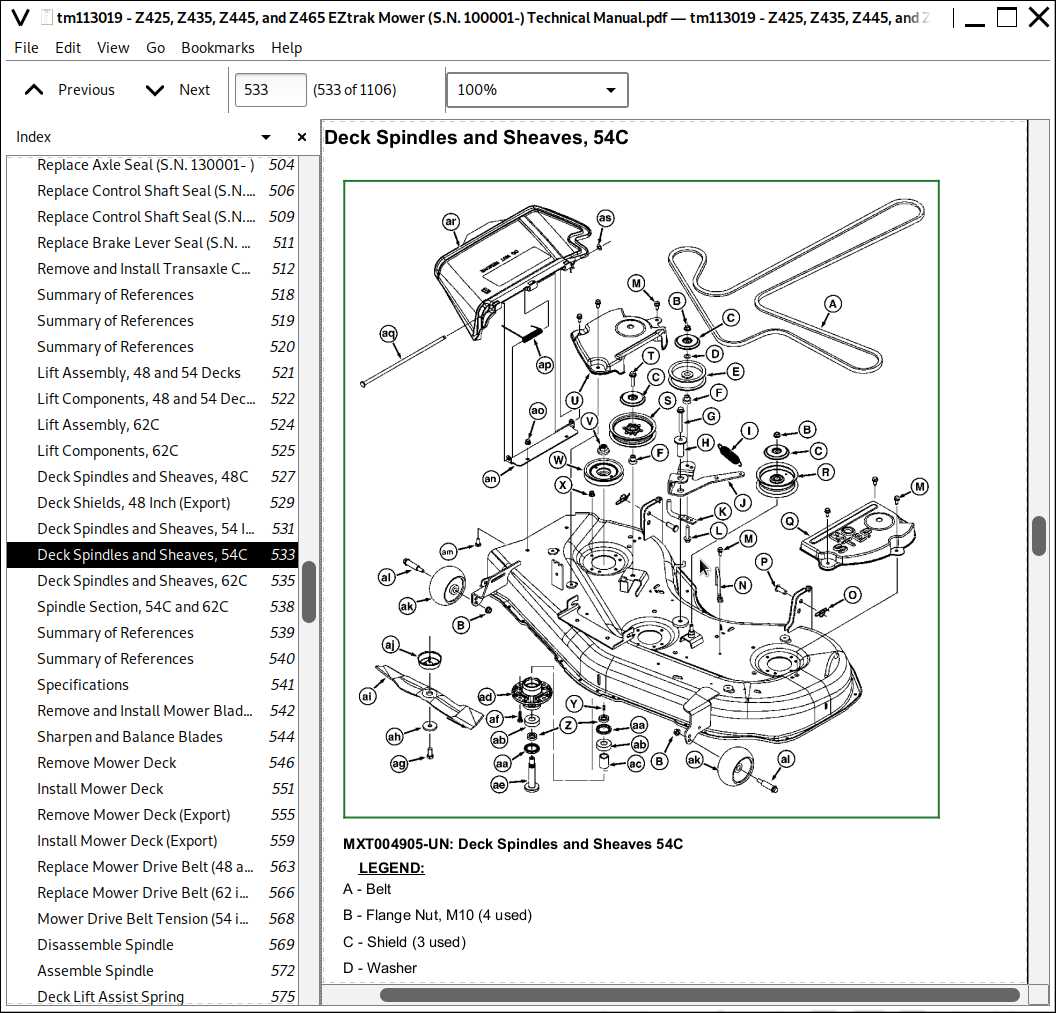 john deere z425 ignition wiring diagram