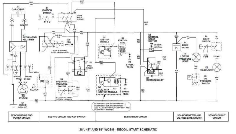 john deere z425 wiring diagram