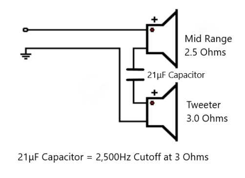 speaker and tweeter wiring diagram