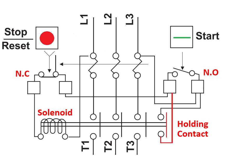 contact wiring diagram