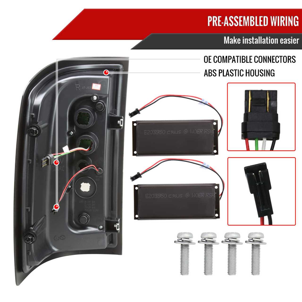 led tail light wiring diagram