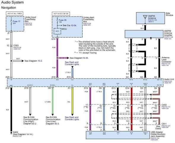 2003 honda accord radio wiring diagram