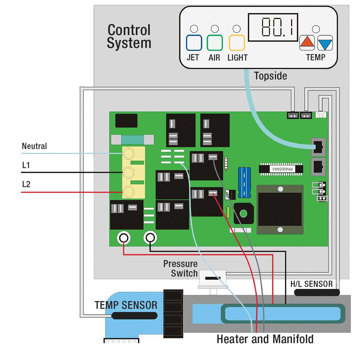 4 wire hot tub wiring diagram