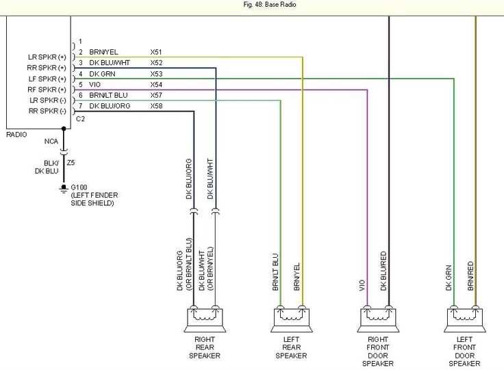 2006 dodge ram radio wiring diagram