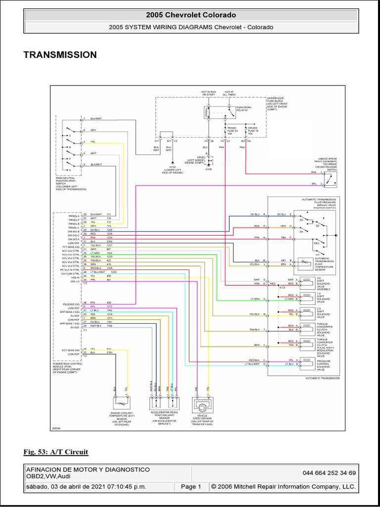 2006 chevy colorado radio wiring diagram