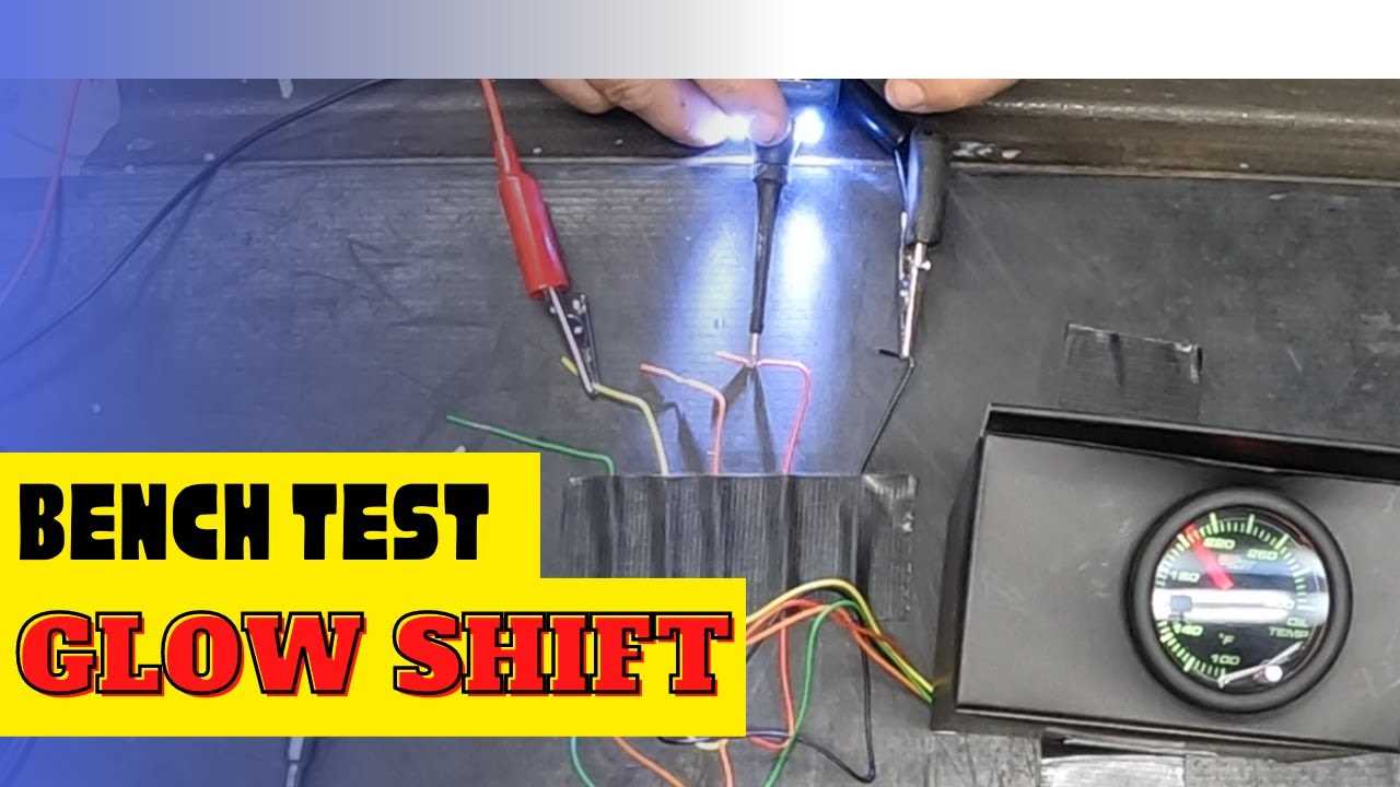 glowshift gauge wiring diagram