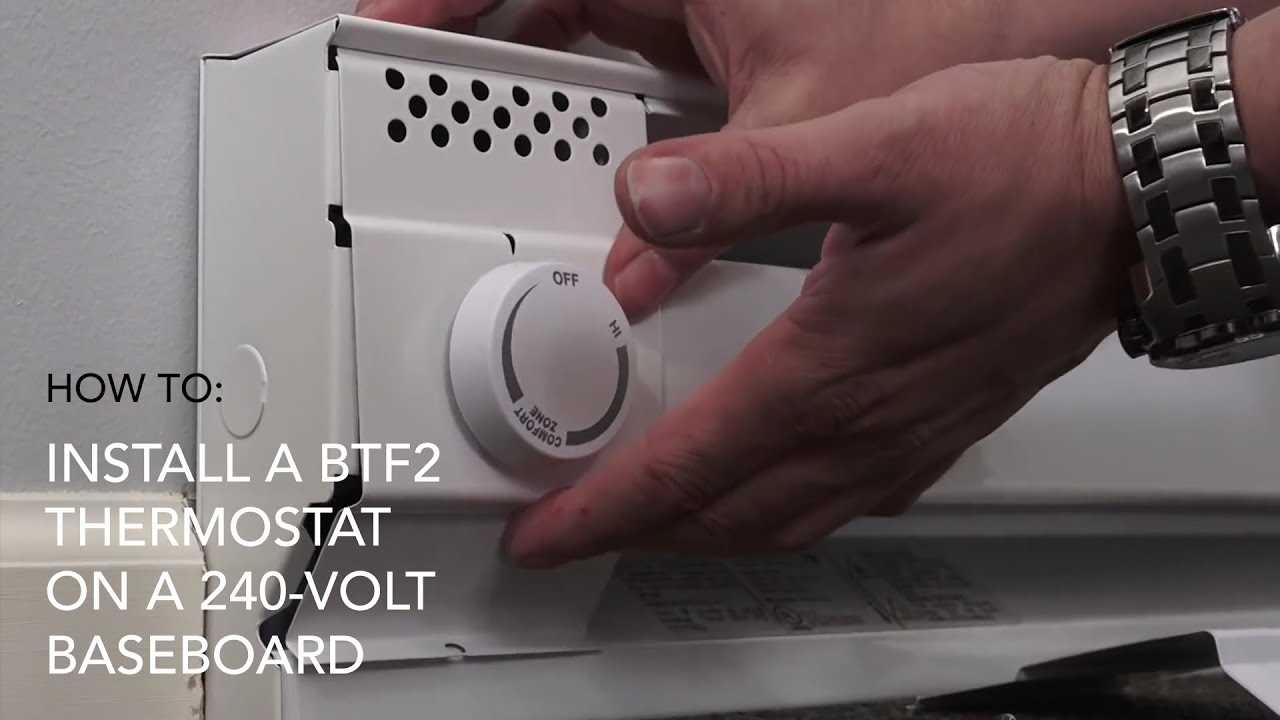 240 volt baseboard heater wiring diagram