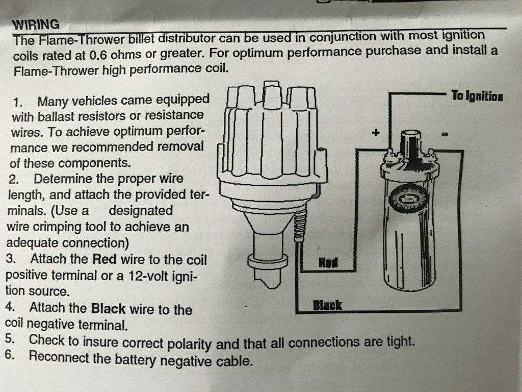 wiring diagram distributor