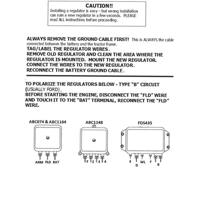 4 wire voltage regulator wiring diagram