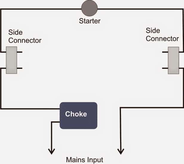 led light fixture wiring diagram