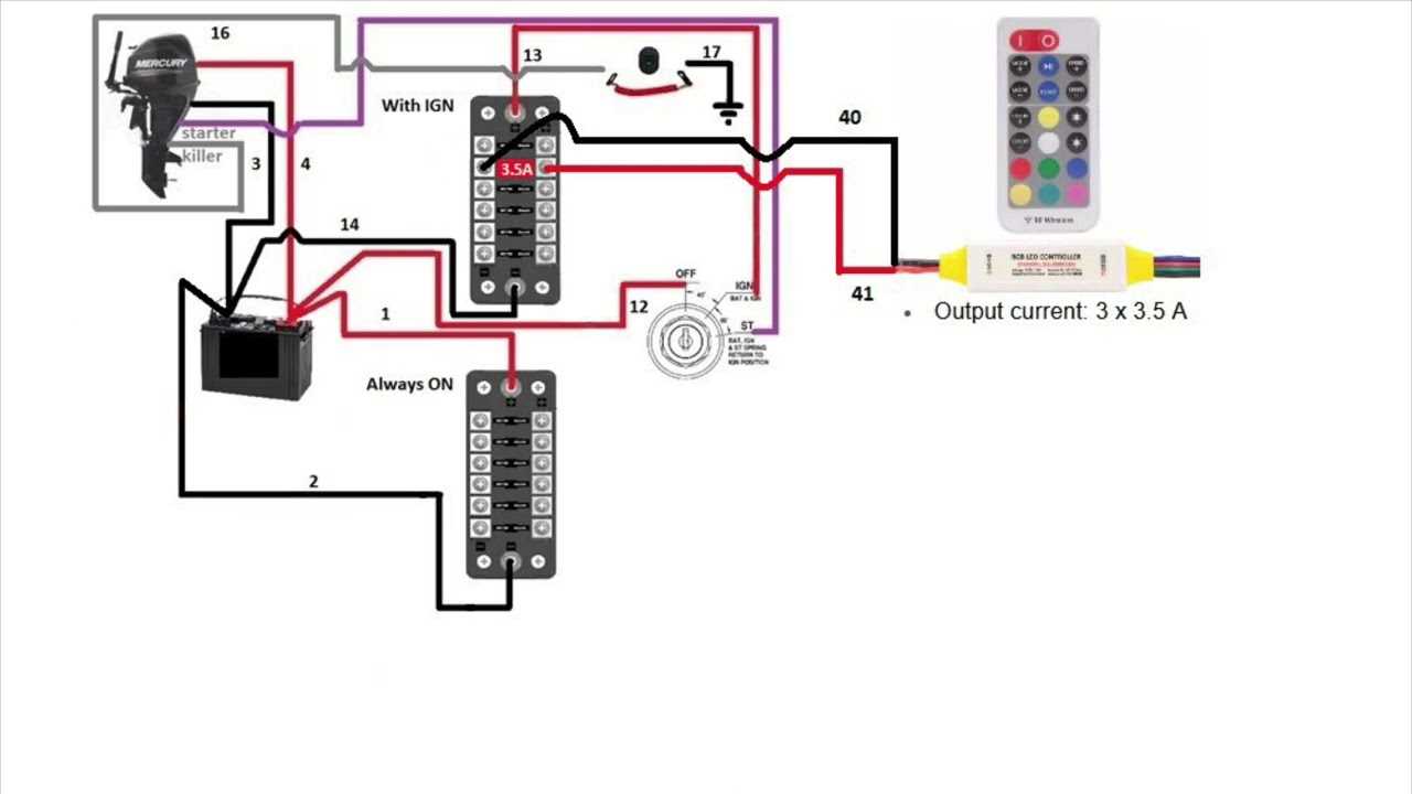 led light strips wiring diagram