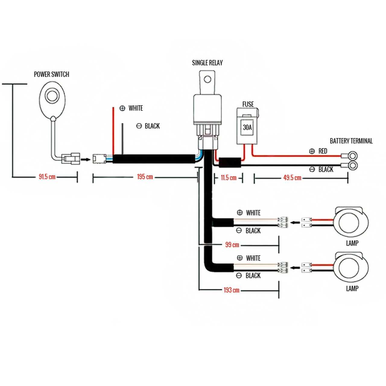 led lights wiring diagram