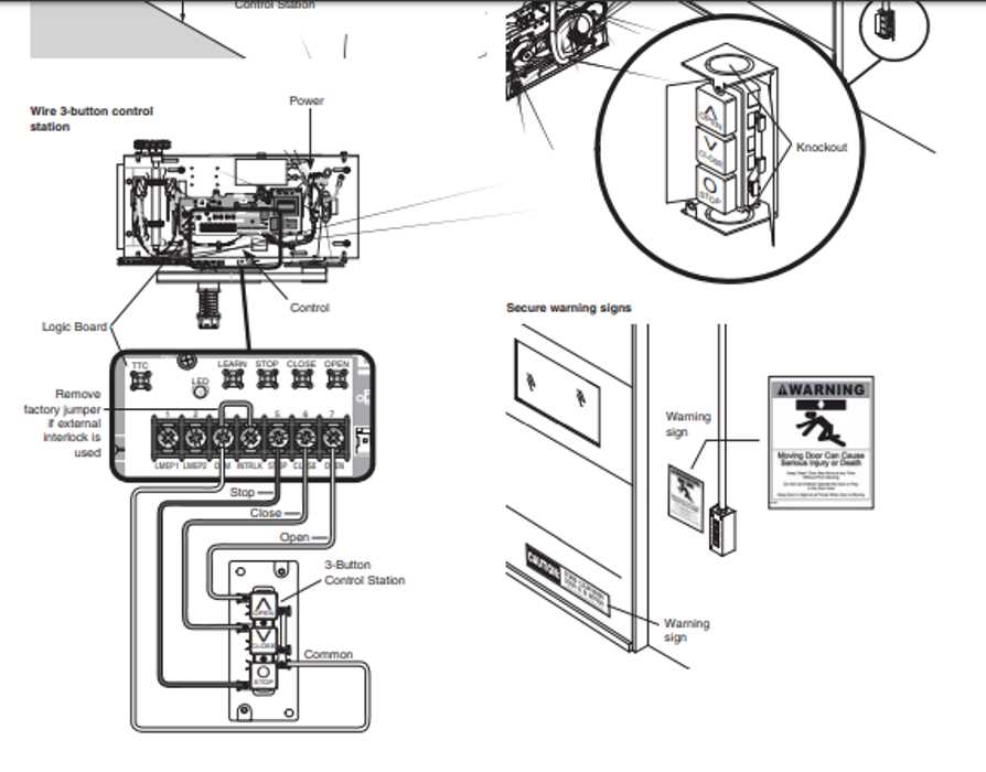 liftmaster lj8900w wiring diagram