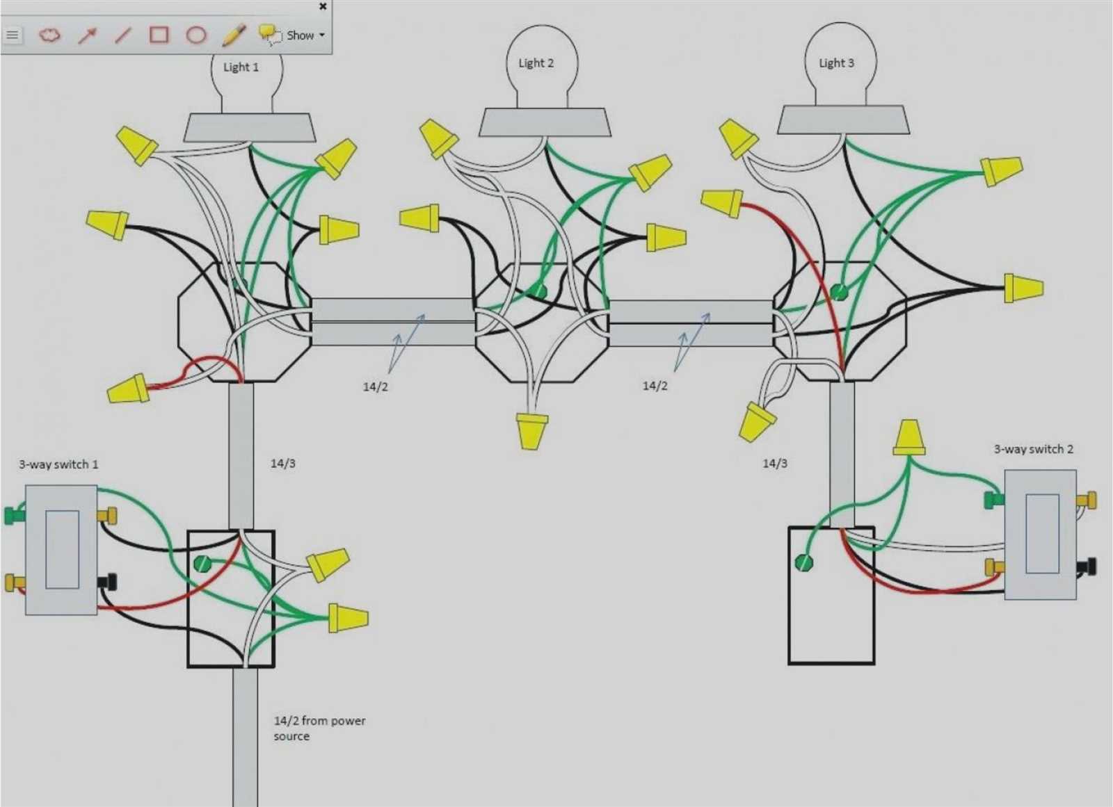 light switch wiring diagram multiple lights