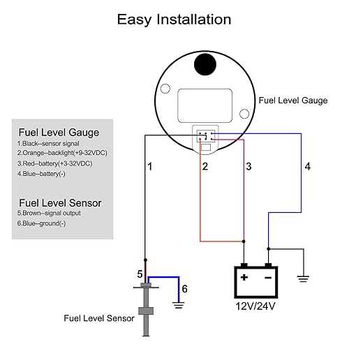 boat fuel gauge wiring diagram