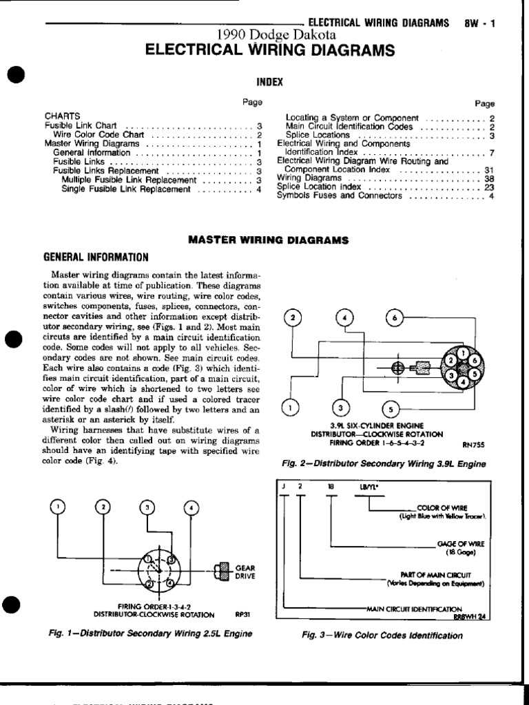 1998 dodge dakota radio wiring diagram