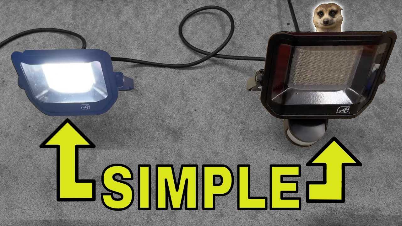 led flood light wiring diagram