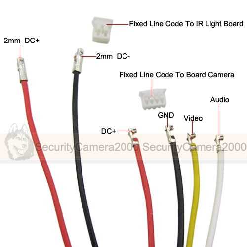 wiring diagram for bunker hill security camera