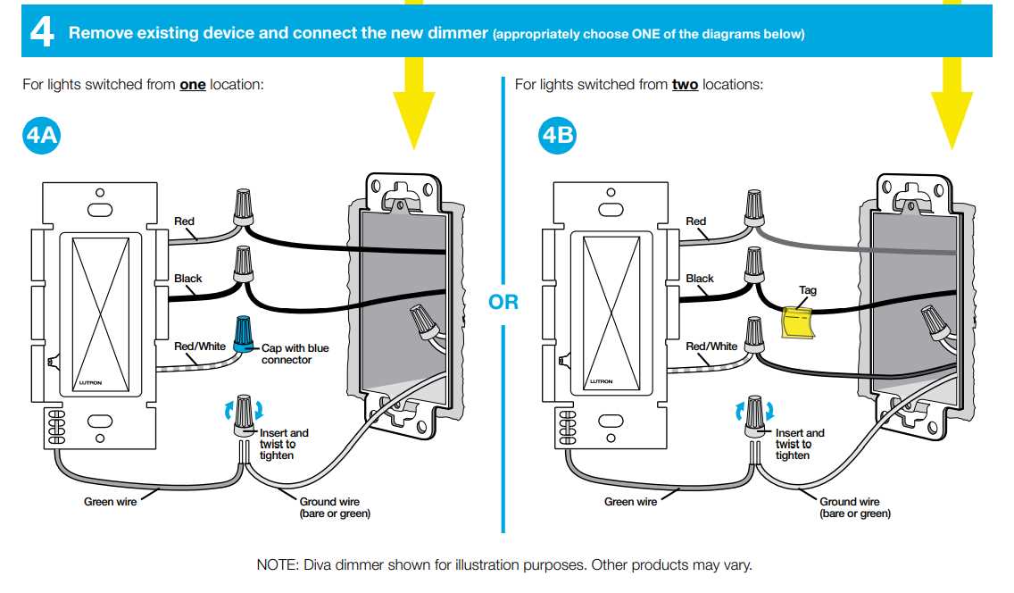 lutron dimmer switch wiring diagram single pole