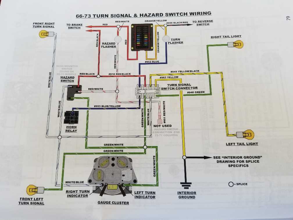 ford turn signal switch wiring diagram