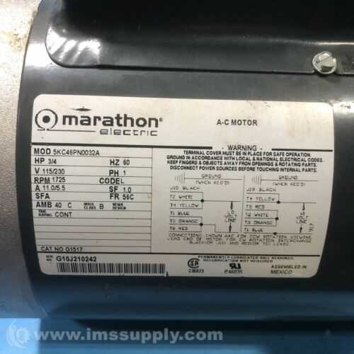 marathon single phase motor wiring diagram