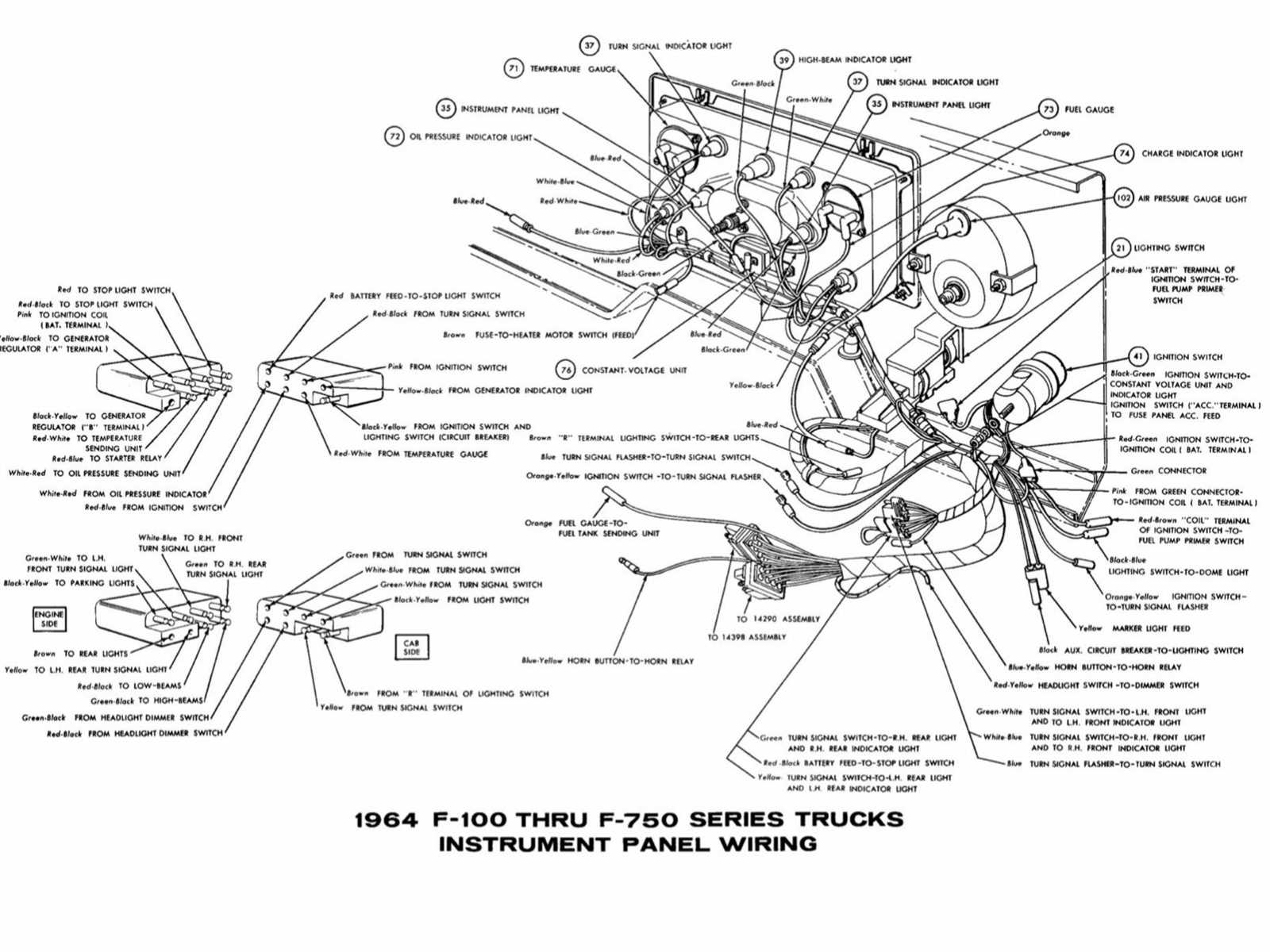 1969 ford f100 ignition wiring diagram