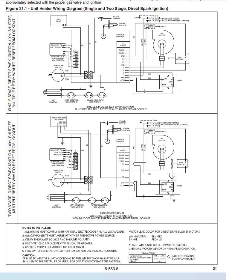 modine heater wiring diagram