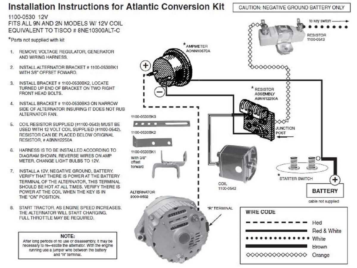 12v wiring 8n ford tractor wiring diagram 12 volt